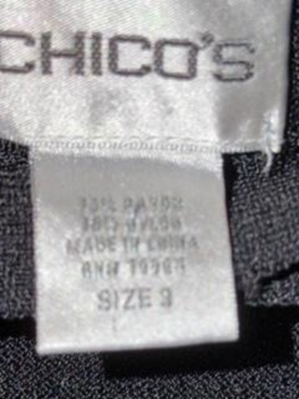 Chico's Women's Sleeveless Top Size 3 - Picture 3 of 7